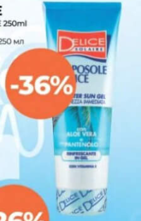 Delice Gel după bronz 250ml