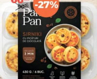 Pan Pan Sirniki cu ciocolată 430g