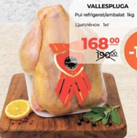 Vallespluga Pui refrigerat/ambalat 1kg