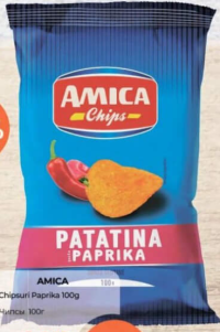 Amica Chipsuri Paprika 100g