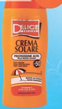 Delice Cremă solară SPF50 150ml