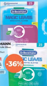 Dr. Beckmann Șervețele spălat rufe 25buc.
