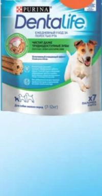 PURINA Dentalife Hrană pentru câini de talie mică 115g