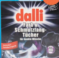 Dalli Șervețele pentru spălare/țesături negre 10buc.