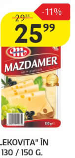 Mlekovita Cașcaval Mazdamer, 150g