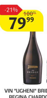 Ugheni Vin Bridge Alb Brut, 0.75l