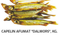 Capelin afumat "Dalmors", kg