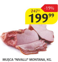 Nivalli Mușca Montana, kg