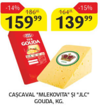 Mlekovita / JLC Cașcaval Gouda, kg