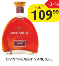 Divin "Premier" 5 ani 0.5L
