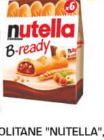 Napolitane "Nutella B-ready", 6 buc