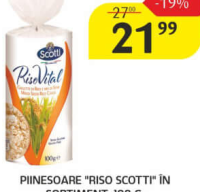 Pâineșoare "Riso Scotti" în sortiment, 100g