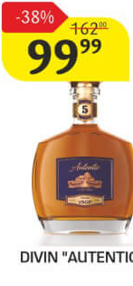 Divin "Autentic" 5 ani 0.5L