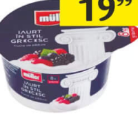 Muller Iaurt Grecesc Fructe de Pădure 140g