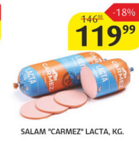 Carmez Salam Lacta, kg