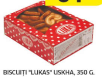 Biscuiți "Lukas" Uskha, 350 G