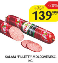 Filletti Salam Moldovenesc, kg