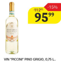 Piccini Vin Pino Grigio, 0.75l