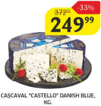 Castello Cașcaval Danish Blue, kg