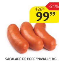 Nivalli Safalade de porc, kg