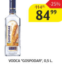 Vodca "Gospodar" 0.5L