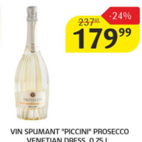 Piccini Vin Spumant Prosecco Venetian Dress, 0.75l