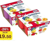 Danonino Iaurt în sortiment 4*50 gr