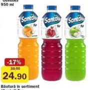 Băutură în sortiment "Santal" Top 1,5 L