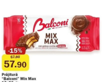 Balconi Mix Max Prăjitură 10x35g