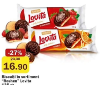 Roshen Lovita Biscuiți în sortiment 135g