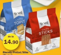 Bushe Biscuiți/Pretzel/Stiks 150/200/230 gr