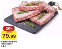 Mezellini Costiță de porc 1 kg