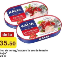 Kaija Fileu de hering/macrou în sos de tomate 170 g