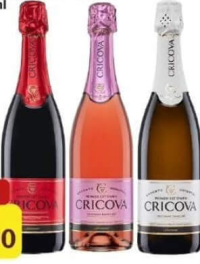 Cricova Spumant în sortiment 750 ml