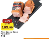 Mezellini Piept de porc Kaiser 1 kg