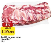 Mezellini Costiță de porc extra 1 kg