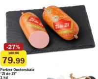 Zi de Zi Parizer Doctorskaia 1 kg