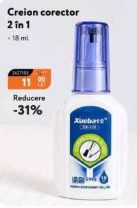 NANU market Creion corector 2 în 1 18 ml