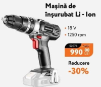 Graphite Mașină de înșurubat Li-Ion 18V 1250rpm