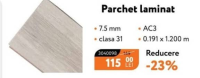 Nanu Market Parchet laminat 7.5 mm clasa 31 0.191 x 1.200 m