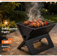 Nanu Market Grătar pentru frigărui 43.5x29x37.5cm
