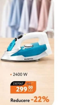 KUMTEL Fier de călcat cu abur 2400 W