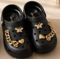 Nanu Market Crocs dame sur/alb/negru 36-40