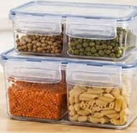 Nanu Market Set de recipiente alimentare ermetice plastic