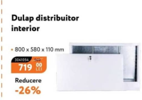 Dulap distribuitor interior 800 x 580 x 110 mm