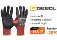 Gebol Mănuși de protecție mărimea 10 protecție tăieturi (2307870)