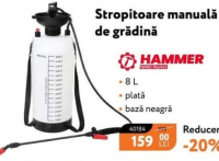 Hammer Stropitoare manuală de grădină 8L (40184)