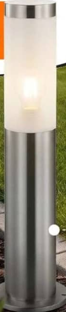 Nanu Stâlp de grădină E27 inox 50cm IP44