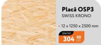 Swiss Krono Placă OSP3 12x1250x2500 mm