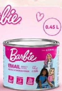 Barbie Email pe bază de apă 0.45L